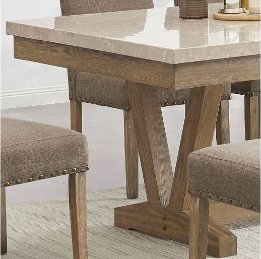 Town Marble Top 5Pc Dining Set - Table and 4 Chairs
